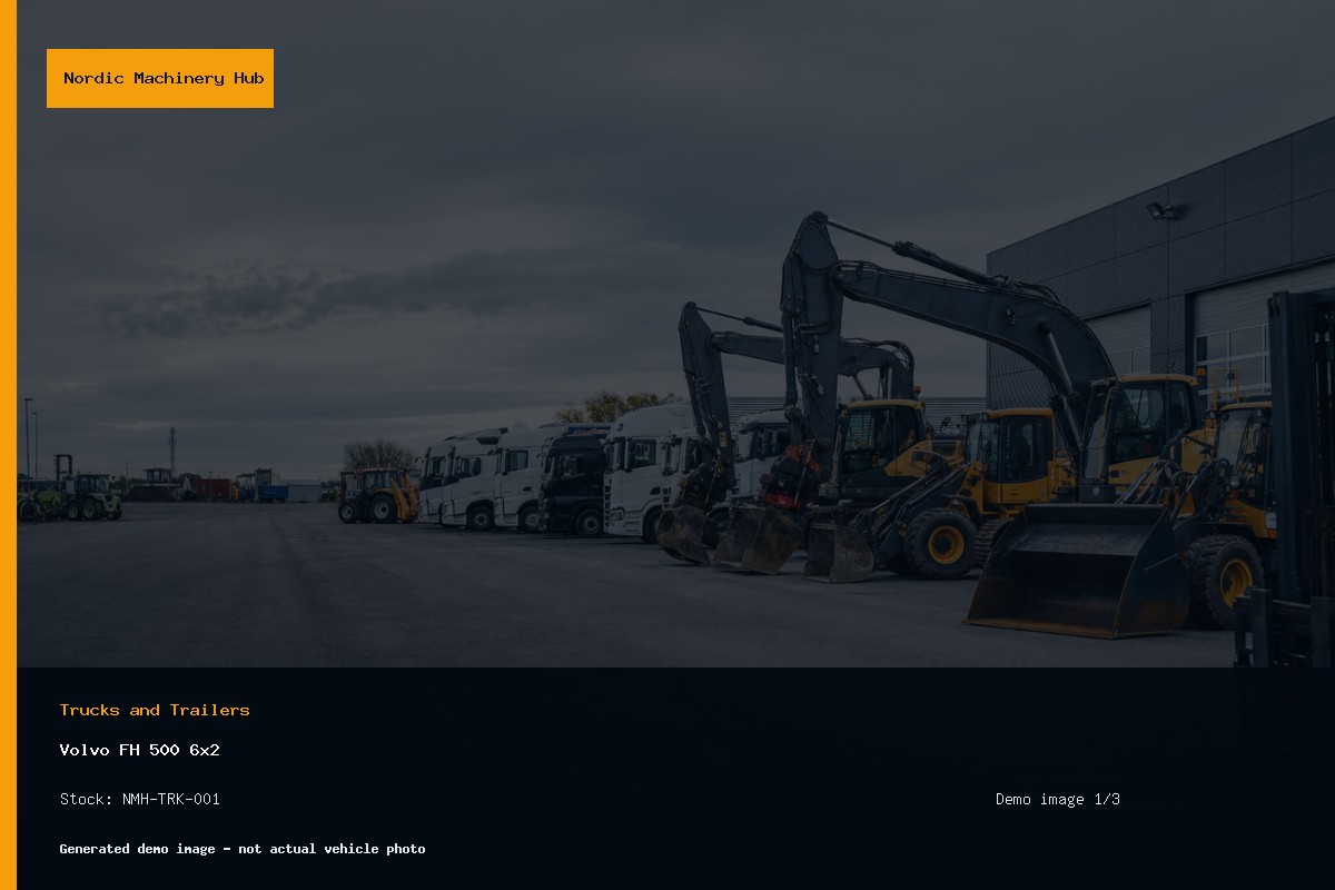 Demo image of Volvo FH 500 6x2